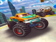 Impossible Monster Truck race Monster Truck Games 2021  Online Racing & Driving Games on taptohit.com