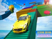 Impossible Stunt Car Tracks Game 3D Online Adventure Games on taptohit.com