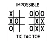 Impossible Tic Tac Toe Online Casual Games on taptohit.com