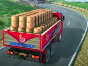 Indian Truck Driver Cargo Duty Delivery Online Racing & Driving Games on taptohit.com