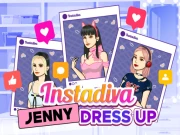 Instadiva Jenny Dress Up Online Dress-up Games on taptohit.com