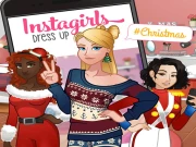 Instagirls Christmas Dress Up Online Dress-up Games on taptohit.com