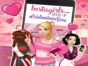 Instagirls Valentines Dress Up Online Dress-up Games on taptohit.com