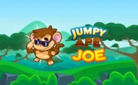 Jumpy Ape Joe Online jumping Games on taptohit.com