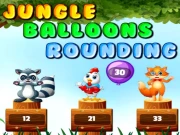 Jungle Balloons Rounding Online Puzzle Games on taptohit.com