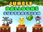 Jungle Balloons Subtraction Online Puzzle Games on taptohit.com