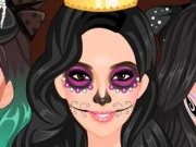 Kardashians Spooky Makeup Online Dress-up Games on taptohit.com