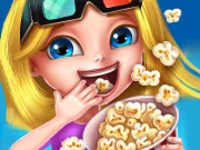 Kids Movie Night Online Art Games on taptohit.com