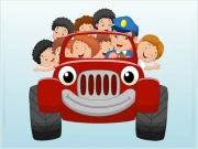 Kids Vehicles Memory Online Puzzle Games on taptohit.com