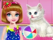 Kitty Care and Grooming Online Care Games on taptohit.com