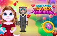 Kitty Couple Lovely Valentine Online dress-up Games on taptohit.com