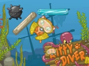 Kitty Diver Online Puzzle Games on taptohit.com