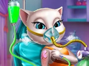 Kitty Mission Accident ER Online Dress-up Games on taptohit.com