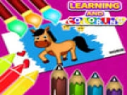 Learning and Coloring For Kids Online kids Games on taptohit.com