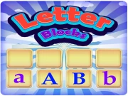 Letter Blocks Online Puzzle Games on taptohit.com