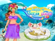Life of ocean Queen Online Dress-up Games on taptohit.com