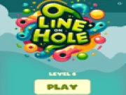 Line of Hole Online brain Games on taptohit.com