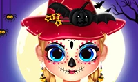 Little Lily Halloween Prep Online Dress-up Games on taptohit.com