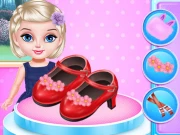 Little Princess Fashion Shoes Design Online Art Games on taptohit.com