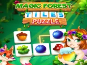 Magic Forest Tiles Puzzle Online Puzzle Games on taptohit.com