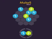 Make 5 Hexa Online Puzzle Games on taptohit.com