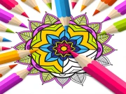 Mandala Coloring Book Online drawing Games on taptohit.com