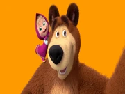 Masha and the Bear: Meadows Online .IO Games on taptohit.com