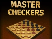 Master Checkers Online board Games on taptohit.com