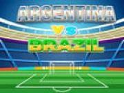 Match Football Brazil or Argentina Online sports Games on taptohit.com
