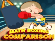 Math Boxing Comparison Online Educational Games on taptohit.com