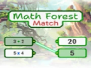 Math Forest Match Online math Games on taptohit.com