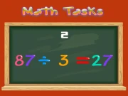Math Tasks True or False Online Educational Games on taptohit.com