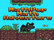MathPup Math Adventure Online adventure Games on taptohit.com