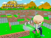 Maze Escape 3D Online Casual Games on taptohit.com