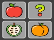 Memory & Vocabulary of Fruits Online puzzle Games on taptohit.com