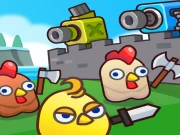 Merge Cannon: Chicken Defense Online Strategy Games on taptohit.com