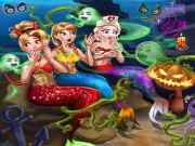 Mermaid Haunted House Online Dress-up Games on taptohit.com