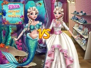Mermaid Or Princess Online Dress-up Games on taptohit.com