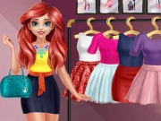 Mermaid Princess Glossy Makeup Online Dress-up Games on taptohit.com