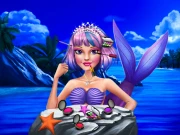 Mermaid Princess New Makeup Online Dress-up Games on taptohit.com