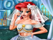 Mermaid Ruined Wedding Online Dress-up Games on taptohit.com