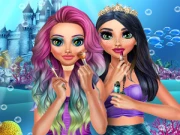 Mermaids Makeup Salon Online Dress-up Games on taptohit.com