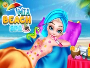 Mia Beach Spa Online Dress-up Games on taptohit.com