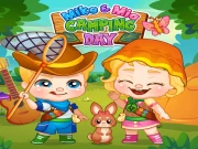 Mike And Mia Camping Day Online Casual Games on taptohit.com