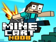 Mine Cart Noob Online Adventure Games on taptohit.com