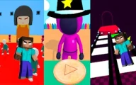 Minecraft At Squid Game 2 Online action Games on taptohit.com