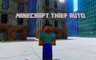 Minecraft Thief Auto Online action Games on taptohit.com