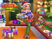 Mommy Shopping Xmas Gifts Online Dress-up Games on taptohit.com