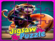 Monkey Jigsaw Online puzzle Games on taptohit.com