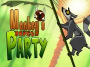 Monkeys Ropes Party Online Casual Games on taptohit.com